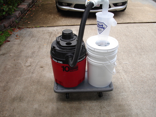 Oneida Air Systems Dust Deputy DIY Anti-Static Retrofit Cyclone Separator for Wet/Dry Shop Vacuums (DD DIY) customer photo 1