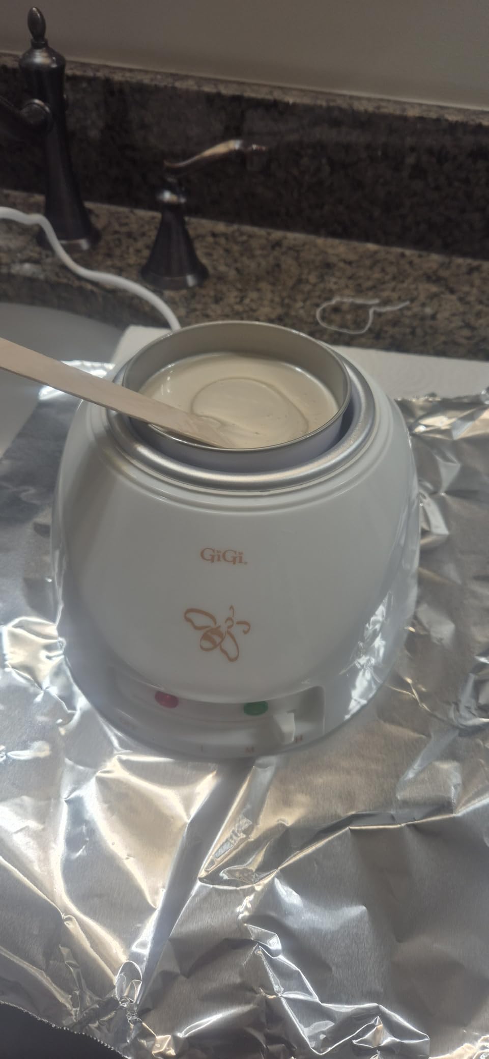 GiGi Hair Removal Wax Warmer, Multi-Purpose Warmer with Adjustable Temperature Control, for 14 oz. Wax Can customer photo 1