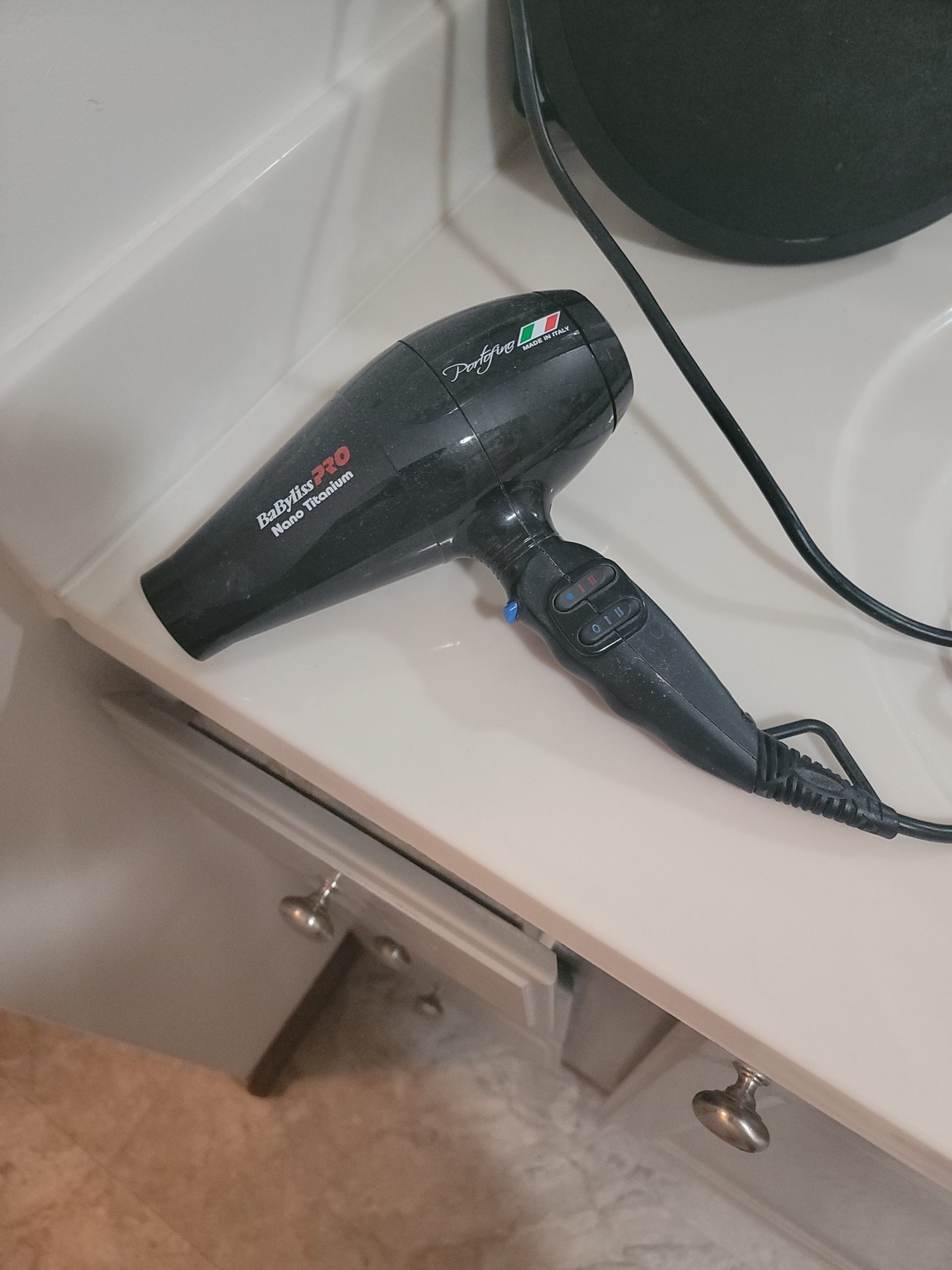 BaBylissPRO Nano Titanium Italian Portofino Hair Dryer - Professional 2000 Watt Blow Dryer customer photo 2
