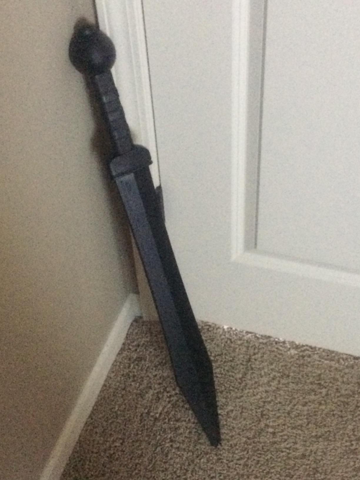 Cold Steel Training Sword - Made of High-Impact Polypropylene customer photo 2