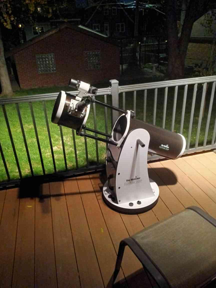 Sky-Watcher Flextube 200 Dobsonian 8-inch Collapsible Large Aperture Telescope - Portable, Easy to Use customer photo 2