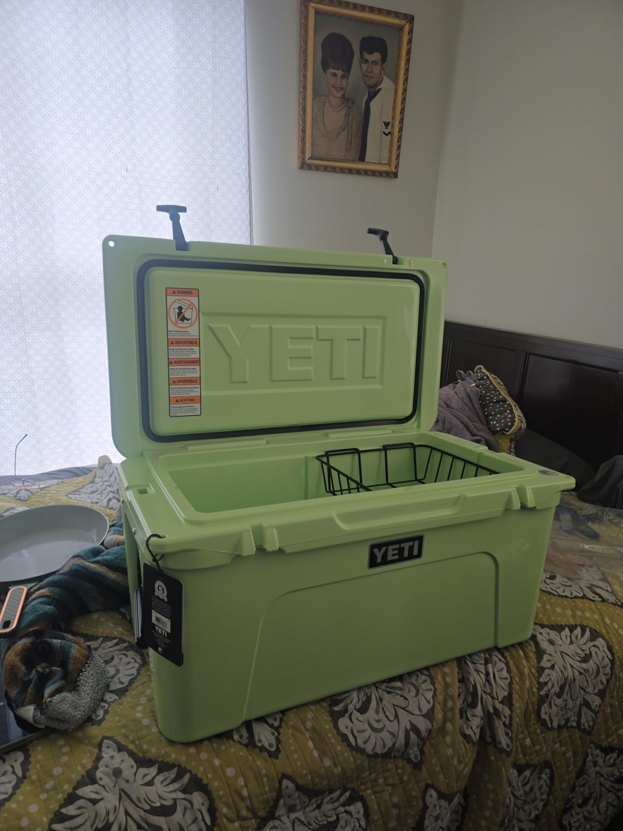 YETI Tundra 65 Cooler | Rotomolded Portable Cooler Box, Fits 54 Cans or 16.8 kg Ice, PermaFrost Insulation, Tough Ice Cooler for Camping or Fishing customer photo 1