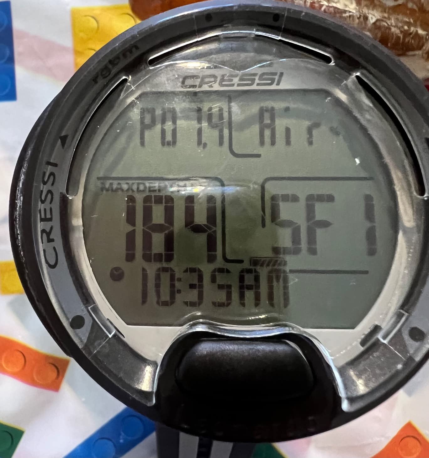 CRESSI Leonardo 2.0 Scuba Dive Watch, Air Nitrox Gauge, White/Black | Dive Computer, Air Nitrox Gauge Modes, Single-Button Control, Visual & Audible Alarm, USB & Infrared Transfer, Diving Watch customer photo 2