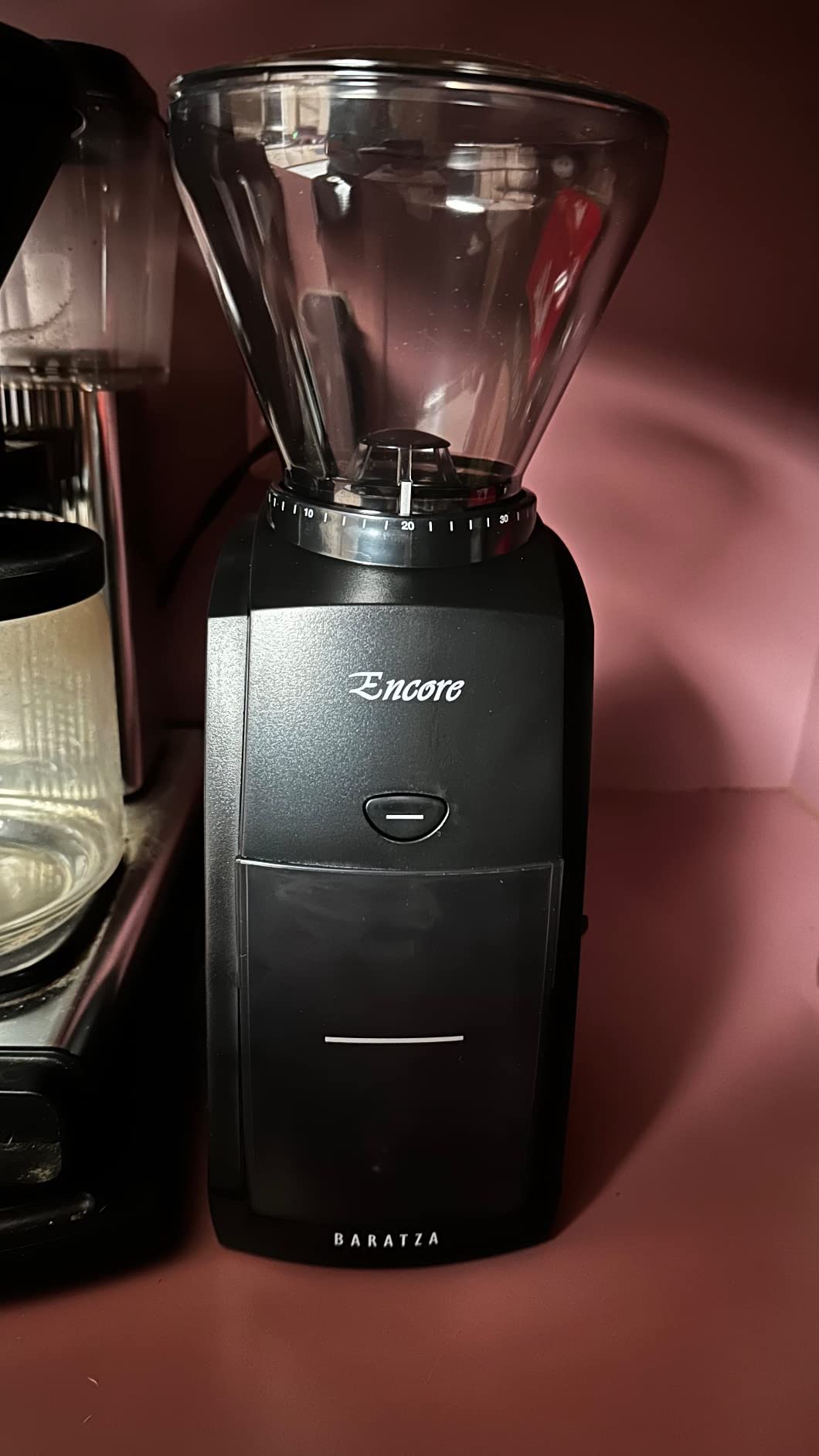 Baratza Encore Coffee Grinder ZCG485BLK, Black | Beginner-friendly grinder with powerful motor and 40mm conical steel burrs for consistent, brew-ready performance customer photo 2
