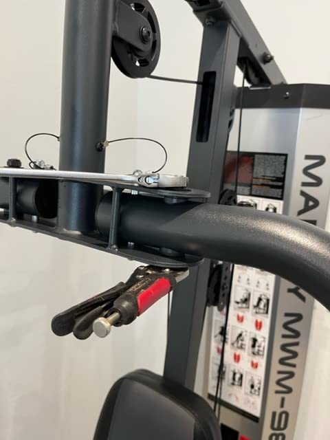 Marcy MWM-988 Multifunction Steel Home Gym 150lb Weight Stack Machine customer photo 2