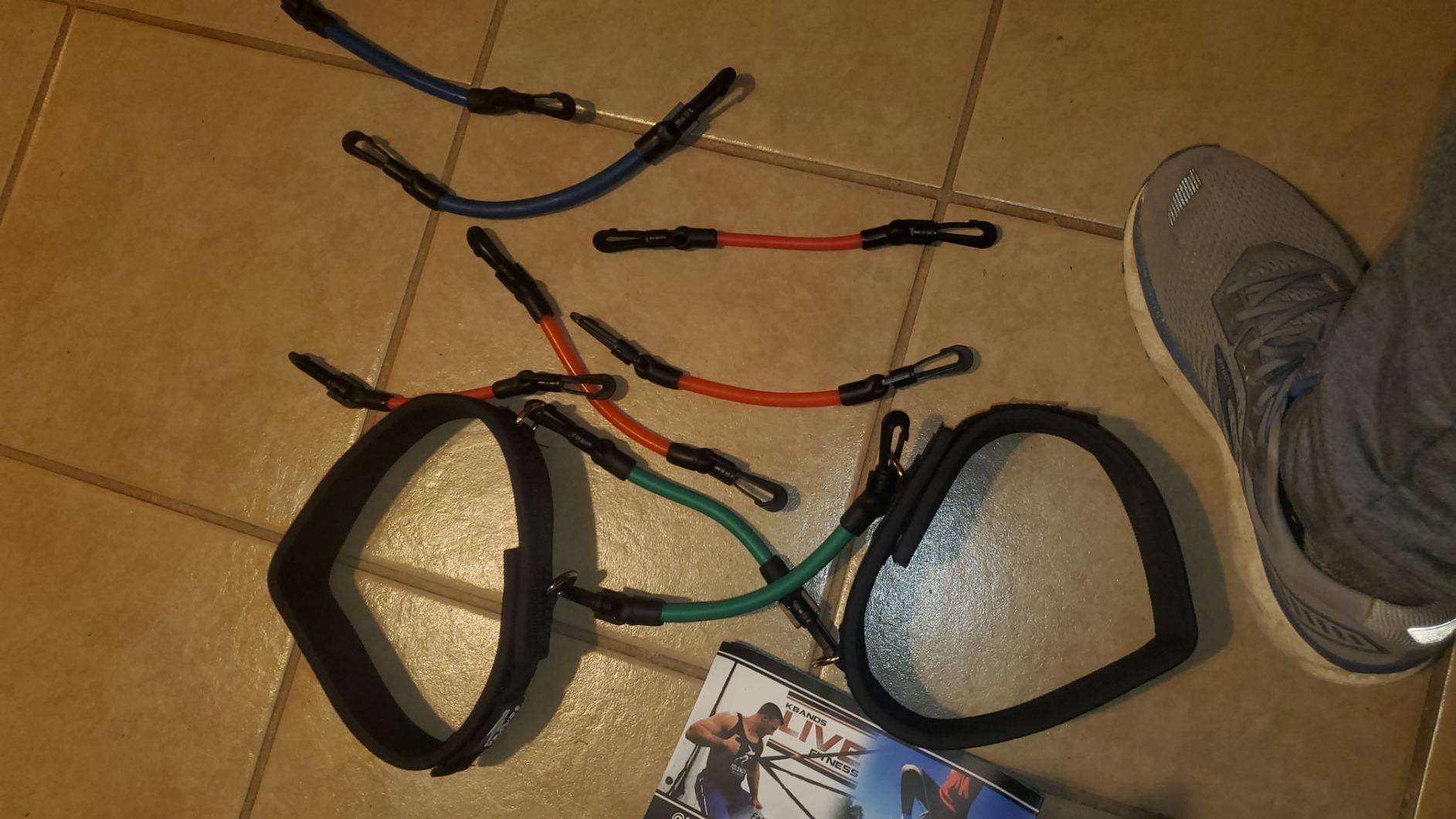 Kbands | Speed and Strength Leg Resistance Bands | Includes Speed 101 and Agility FX Digital Training Programs - Sizes for Youth, Intermediate, and Advanced Athletes customer photo 1