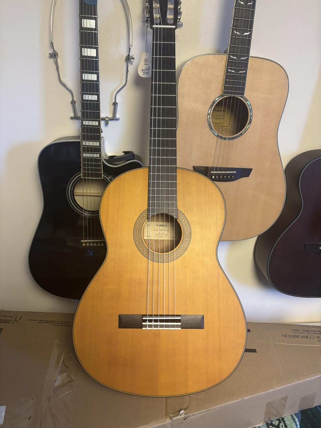Yamaha CG122MCH Solid Cedar Top Classical Guitar customer photo 2