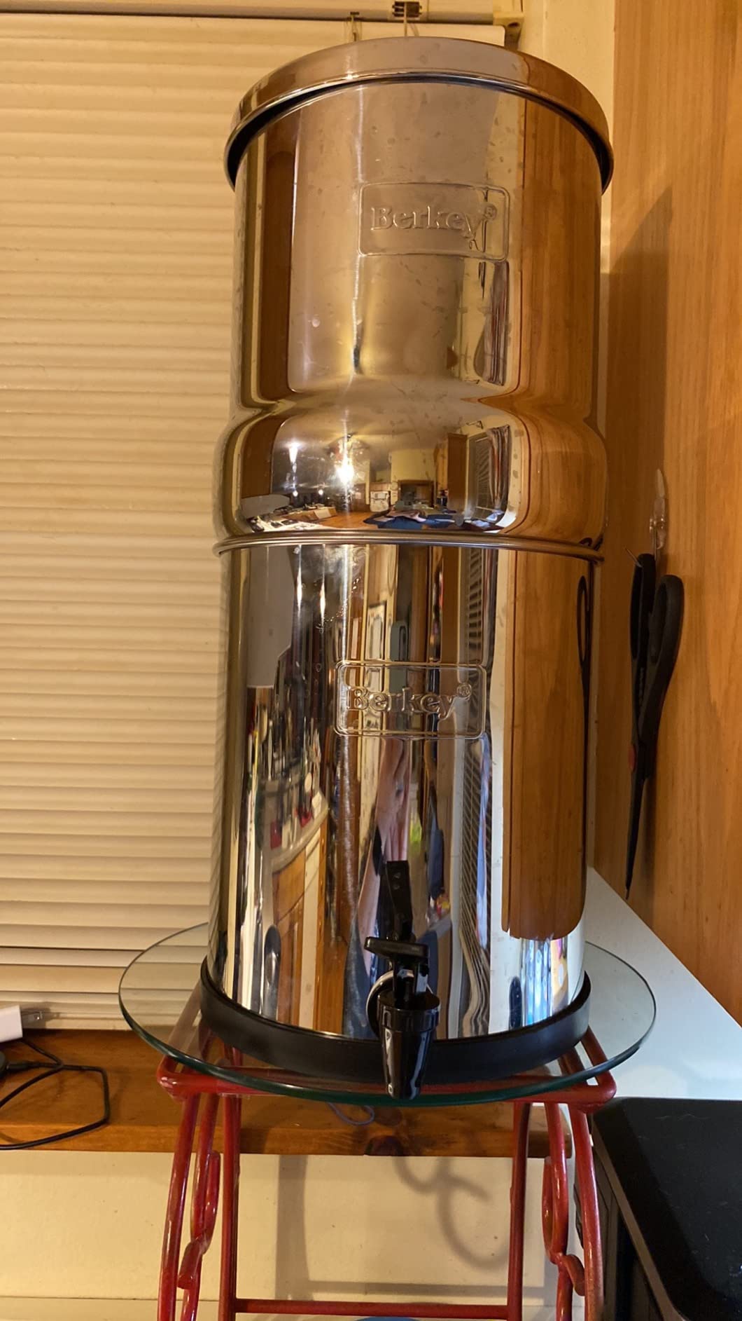 Big Berkey Gravity-Fed Stainless Steel Countertop Water Filter System 2.25 Gallon with 2 Authentic Black Berkey Elements BB9-2 Filters | Countertop Water Filter, Easy-to-Assemble, Includes 2 Authentic Black Berkey BB9-2 Filter Elements for Everyday Use customer photo 1