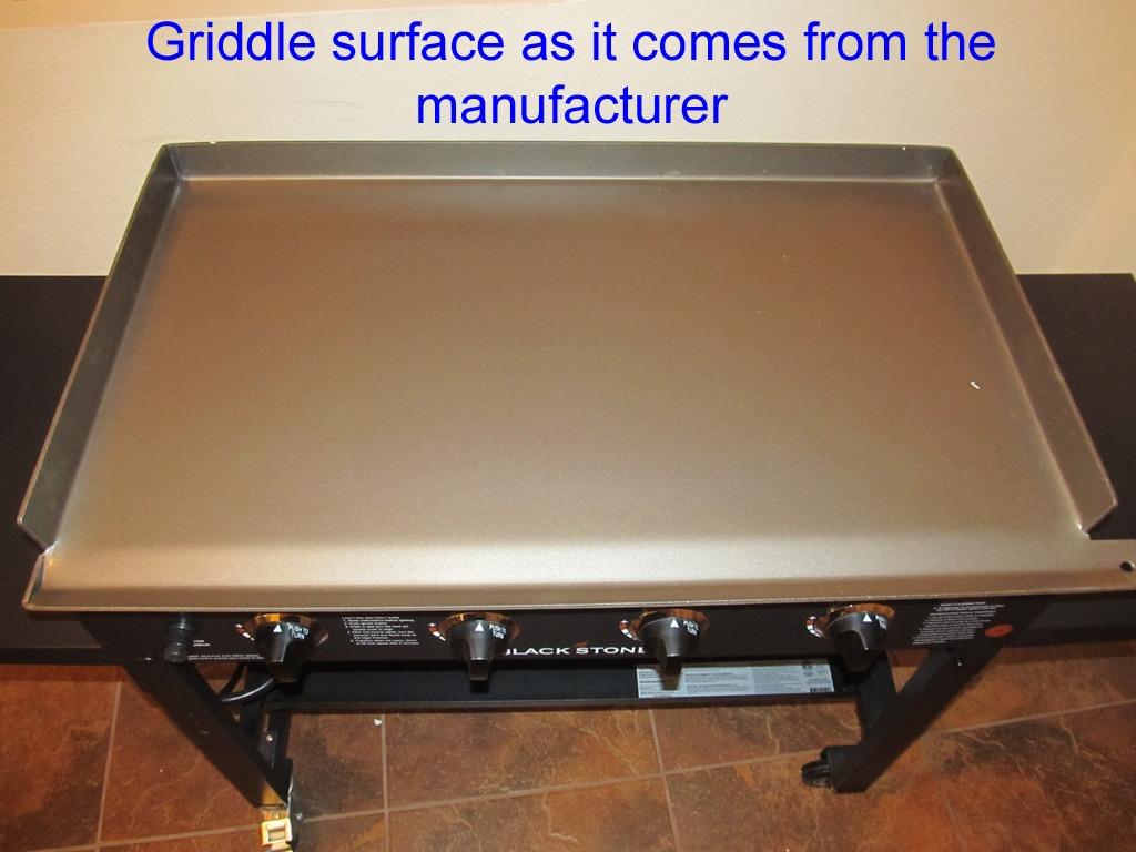 Blackstone 36 Inch 4 Burner 60,000 BTU Portable Steel Griddle Cooking Station with Foldable Legs, Grease Pan, and Storage Rack, Black | Blackstone 1554 Folding Side Shelves, Powder Coated Steel, 4 Burner Propane Griddle customer photo 2