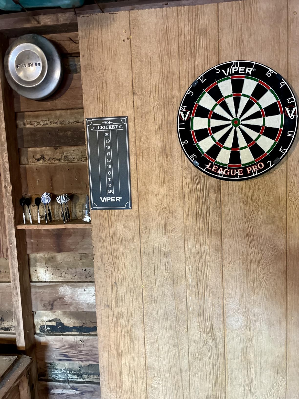 Viper League Pro Regulation Bristle Steel Tip Dartboard Starter Set with Staple-Free Bullseye customer photo 1