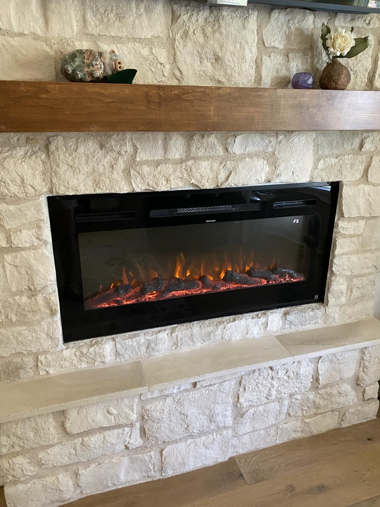 Touchstone Smart Electric Fireplace-The Sideline 50