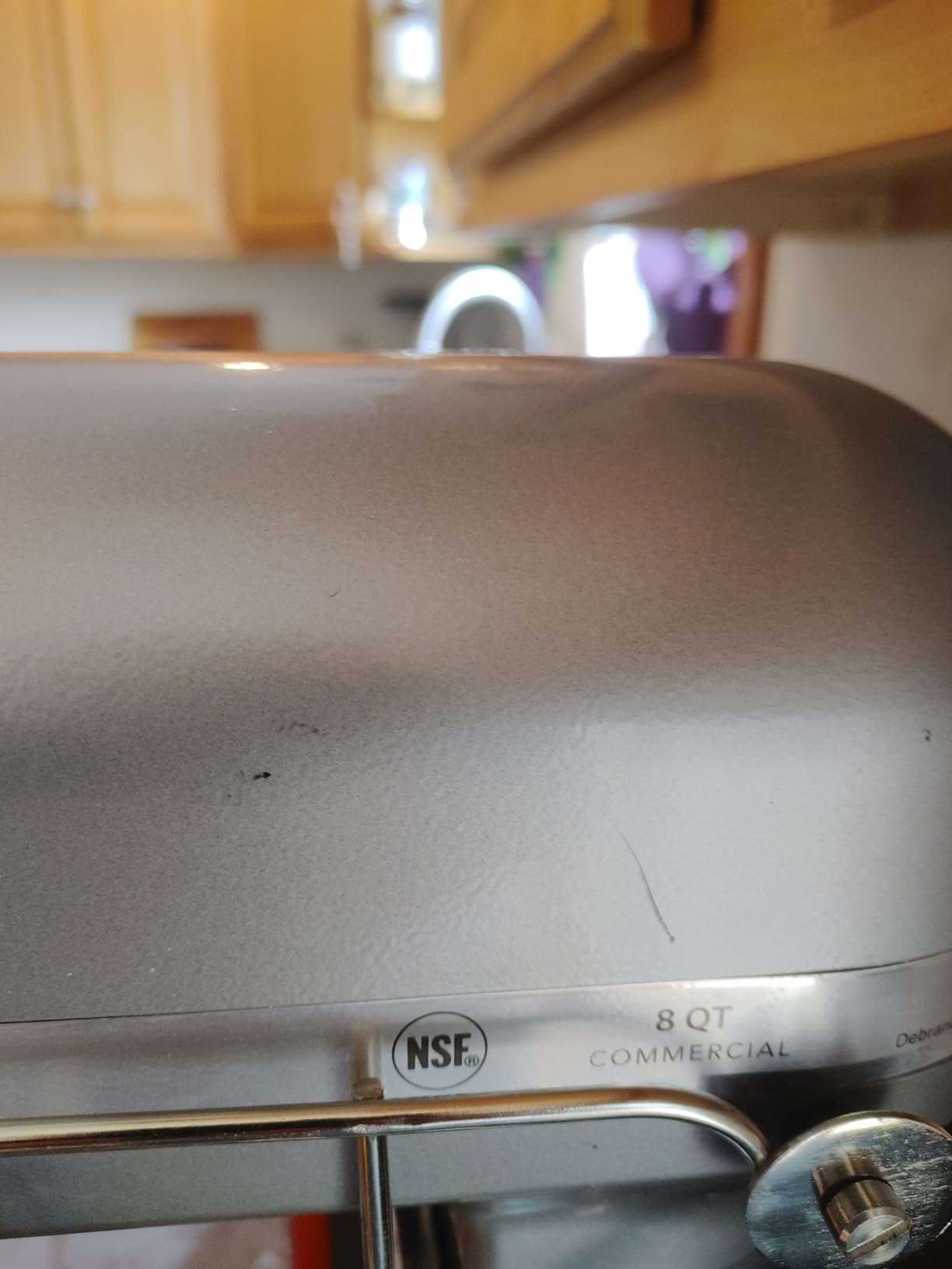 Commercial Series 8 Quart Bowl-Lift Stand Mixer with Stainless Steel Bowl Guard - KSMC895 customer photo 2