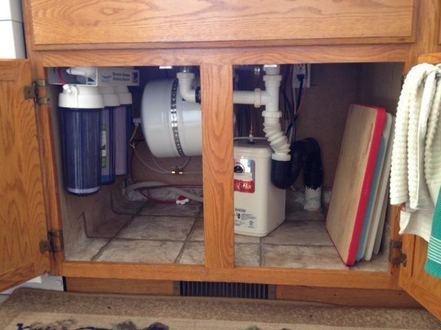 Express Water RO5DX, 5-Stage Under Sink Reverse Osmosis System, 50 GPD | NSF Certified 372 & 58, Deluxe Chrome Facuet, Reduces up to 99.99% of Impurities, Leak Detection customer photo 2
