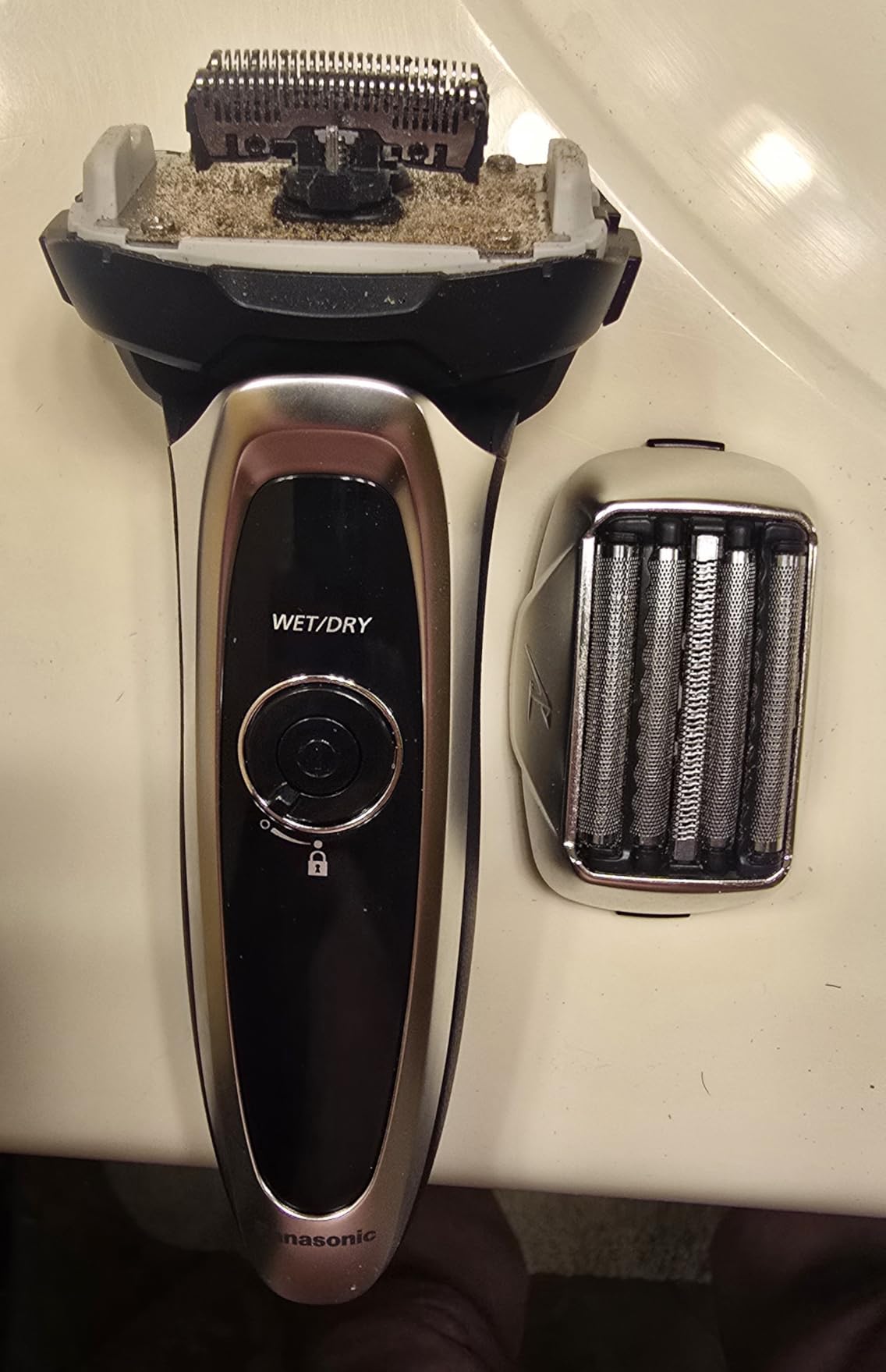 Panasonic ARC5 Electric Razor for Men with Pop-Up Trimmer, Wet/Dry 5-Blade Electric Shaver with Intelligent Shave Sensor and Multi-Flex Pivoting Head, ES-LV65-S (Silver) customer photo 2