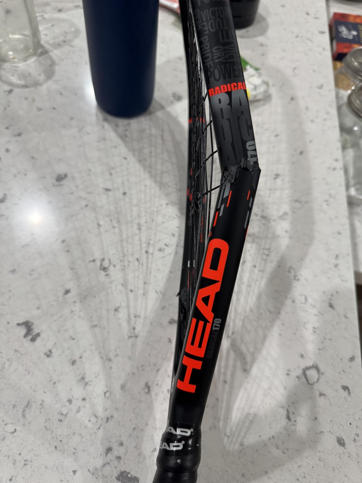 HEAD Graphene Radical 160/170/180 Racquetball Racquet Series | Graphene Technology with Adaptive Fan Pattern customer photo 2