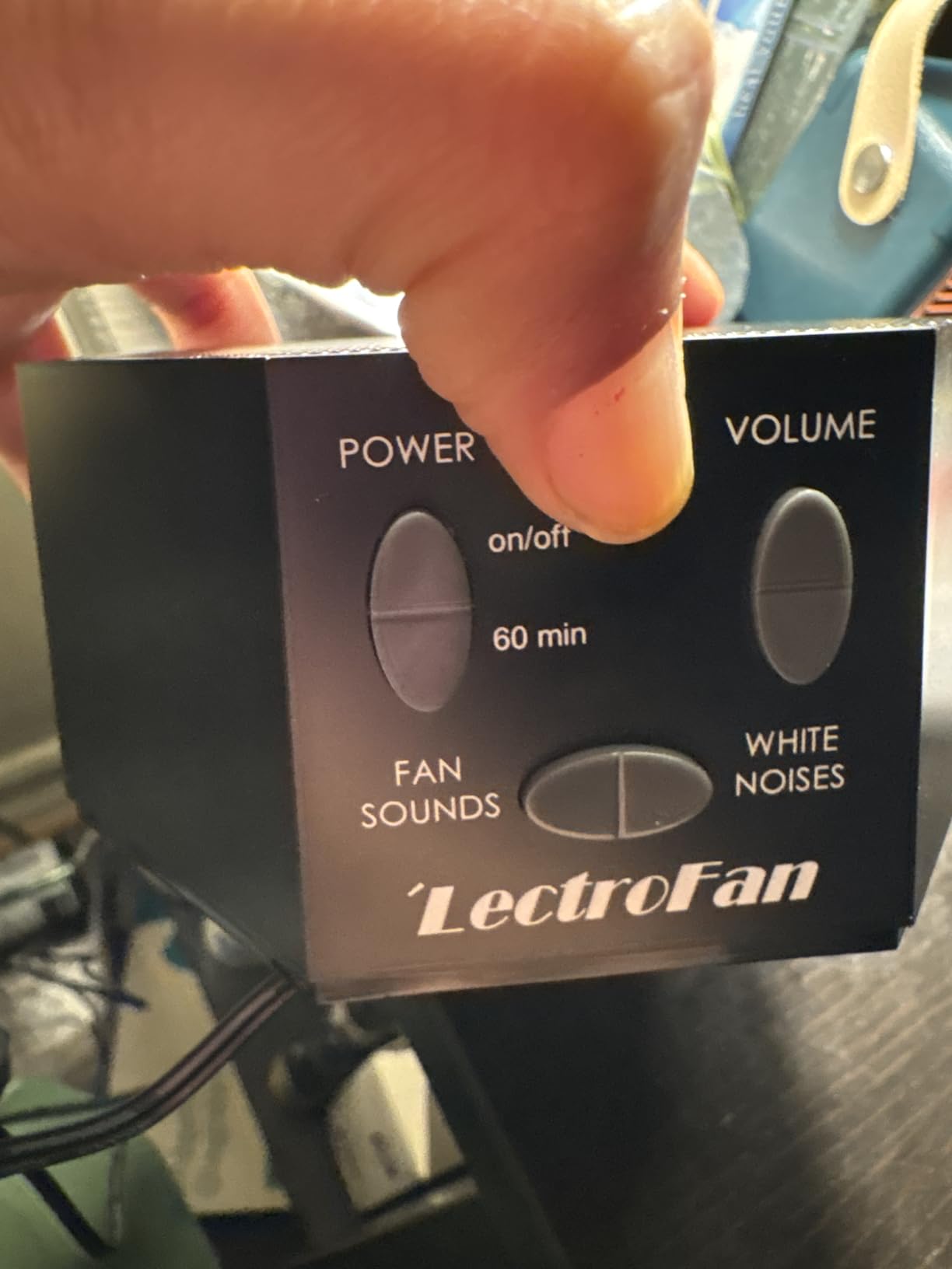 LectroFan Classic Sound Machine, Black | Soothing Sound Machine for Sleep with a Built-in Sleep Timer, Non-Looping Sounds, Speech Privacy and Compact Design customer photo 1