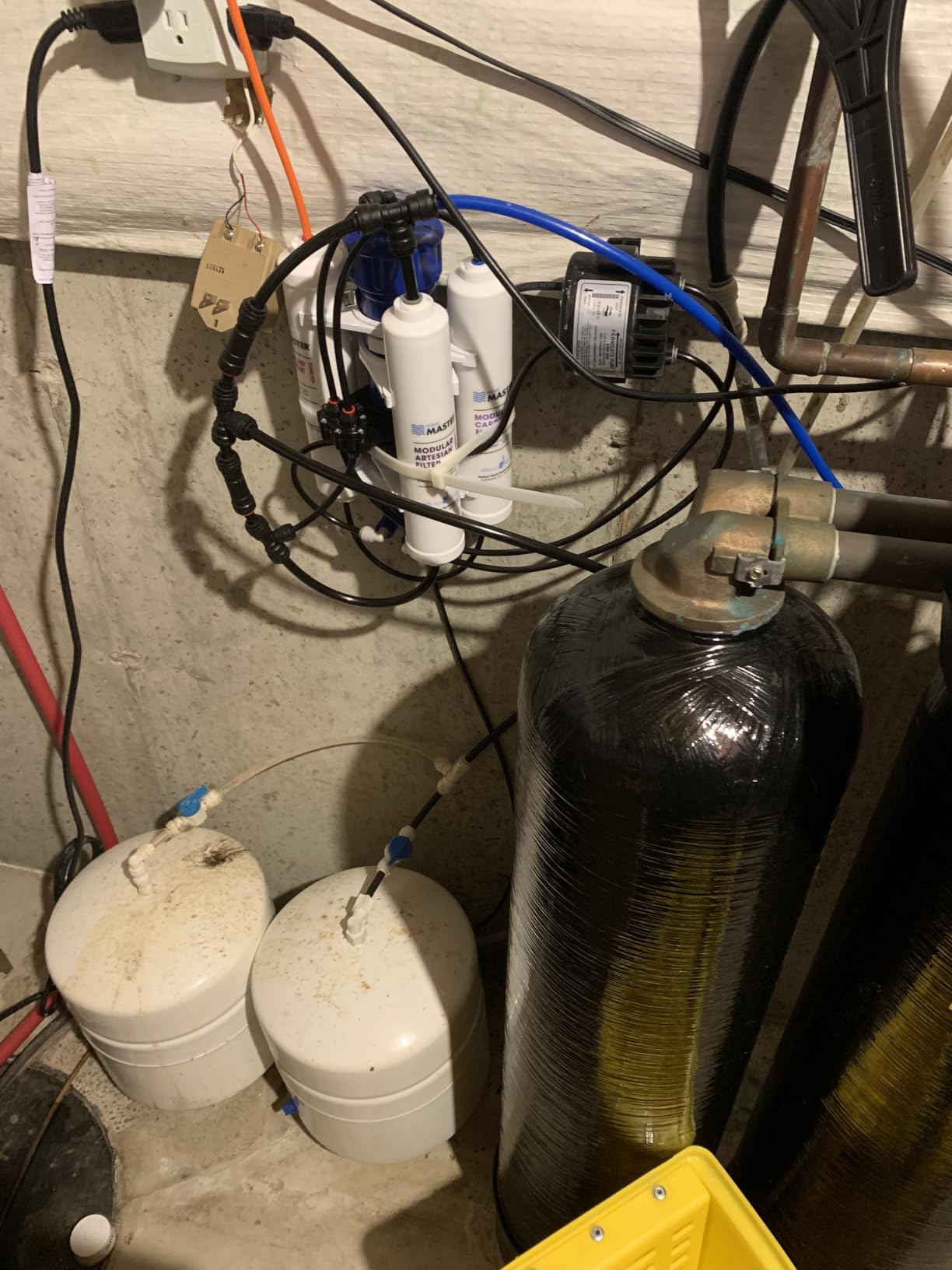 Home Master TMAFC-ERP Artesian Full Contact Reverse Osmosis System, 7-Stages, Patented 2-Pass Alkaline Remineralization, Fast 4.5s Fill Rate, 1:1 Waste Ratio, 8.5