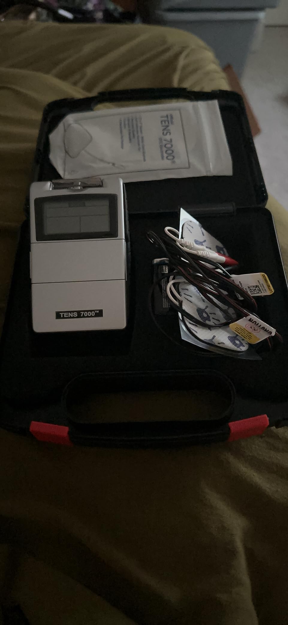 TENS 7000 Digital TENS Unit with Accessories - Muscle Stimulator Machine for Back Pain Relief, Sciatica, Neck, Nerve, Shoulder, Hip, Elbow, Muscle Pain Relief customer photo 1