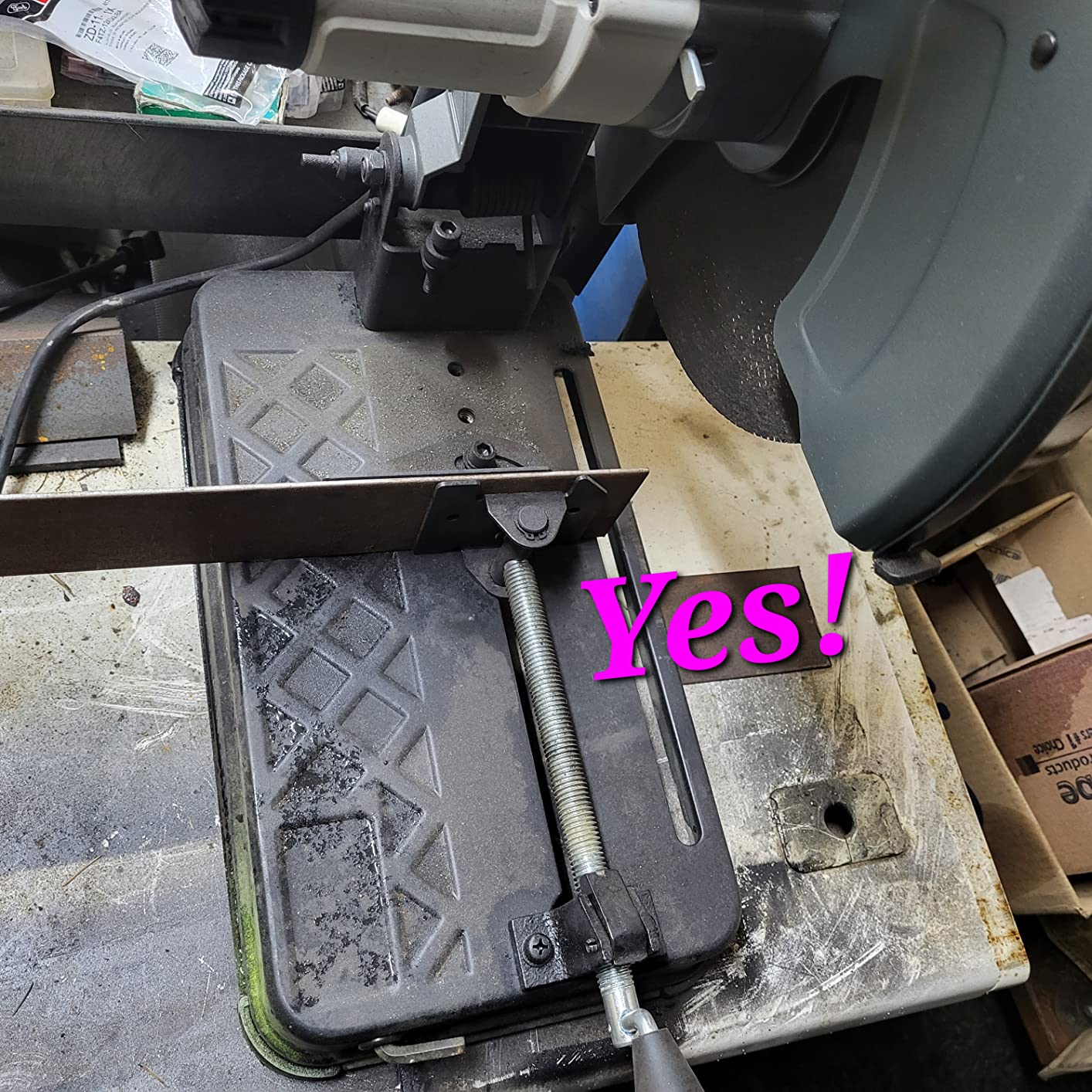 PORTER-CABLE Chop Saw, 15-Amp, 14-Inch (PCE700) customer photo 2