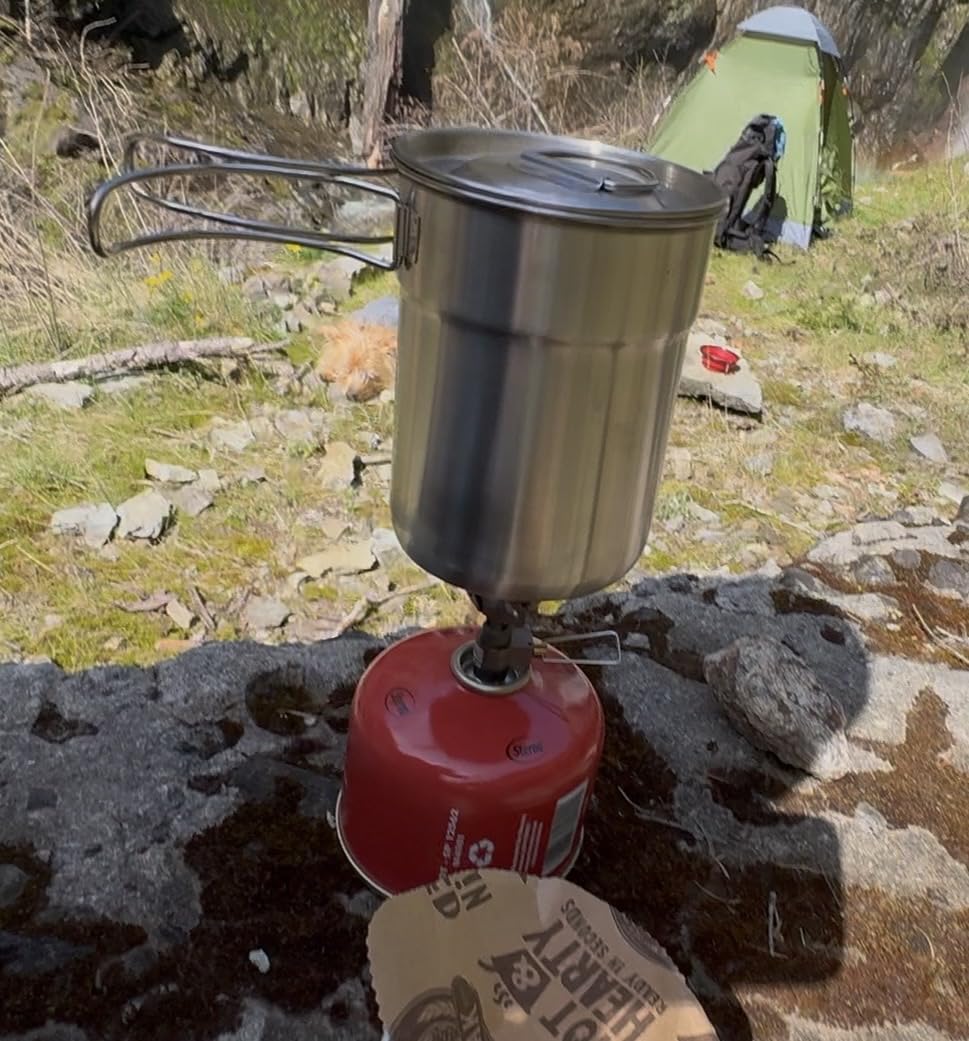 BRS Outdoor BRS-3000T Ultra-Light Titanium Alloy Miniature Portable Picnic Camping Gas Cooking Stove Portable Ultralight Burner 25gram customer photo 2