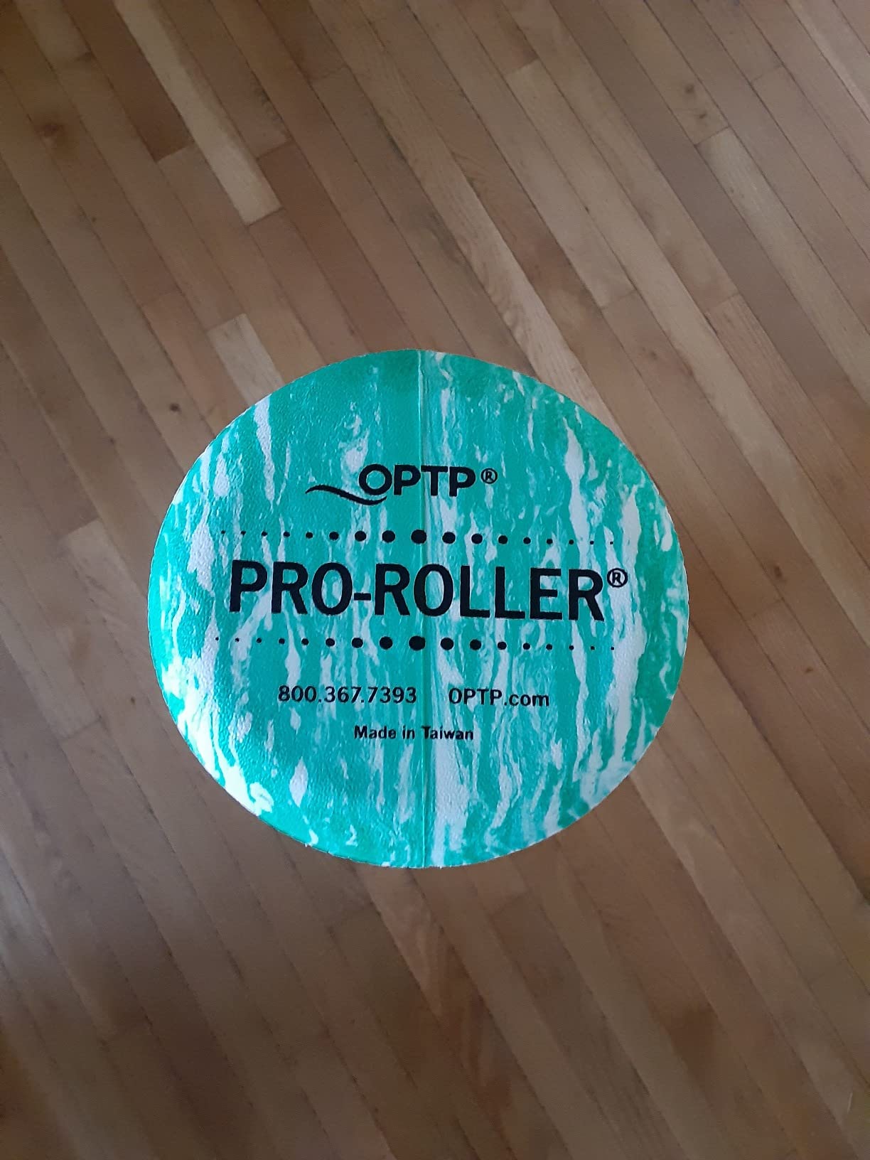 OPTP PRO-ROLLER Standard Density Foam Roller - Round, Green, 36