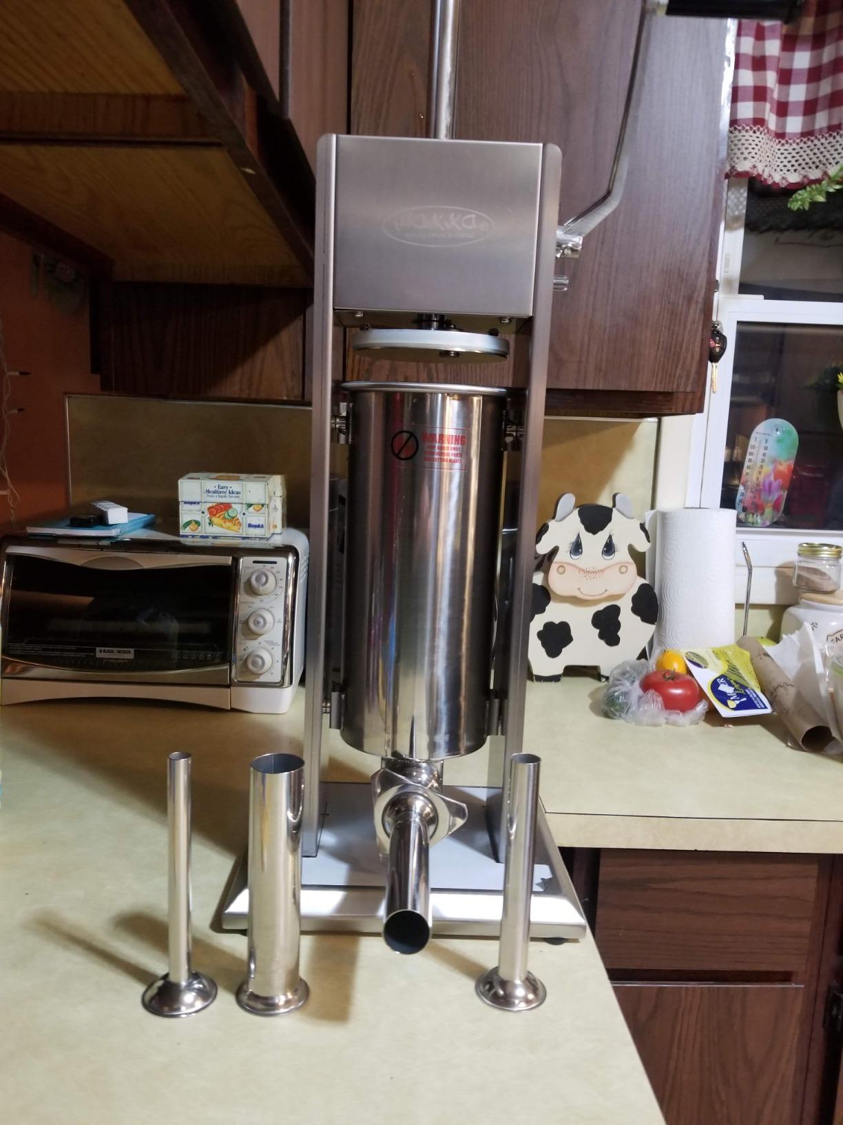 Hakka 7Lb/3L Sausage Stuffers and Vertical Sausage Makers customer photo 2