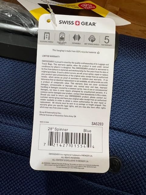 Travelpro Maxlite 5 Softside Checked Luggage Spinner, Dark Grey, Checked-Large 29-Inch customer photo 2