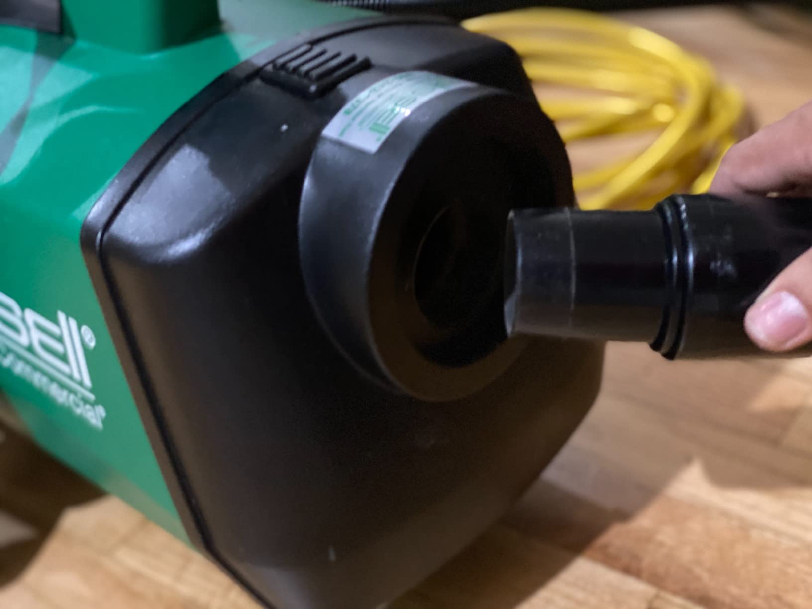 Bissell BigGreen Commercial BGC3000 Portable Canister Vacuum, Green, Black customer photo 1