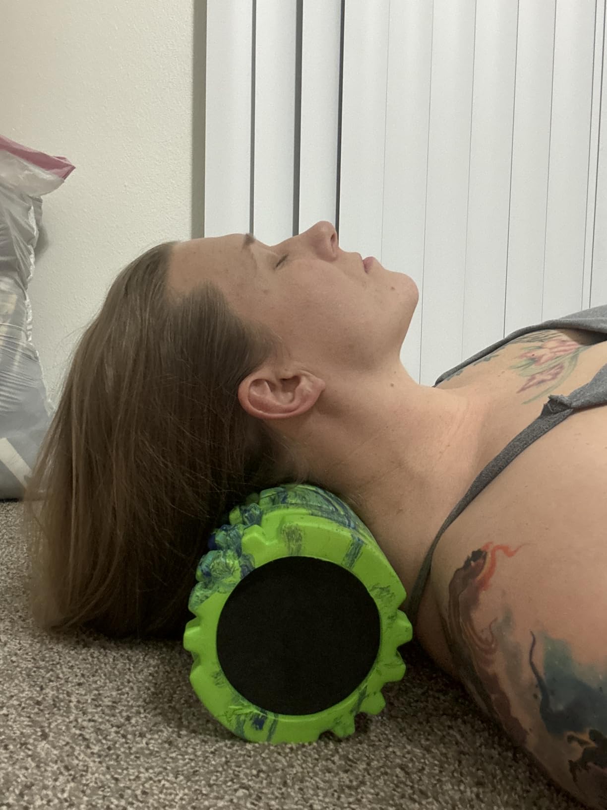 321 STRONG Patented 3-Zone Massage Roller, Medium Density for Exercise customer photo 1