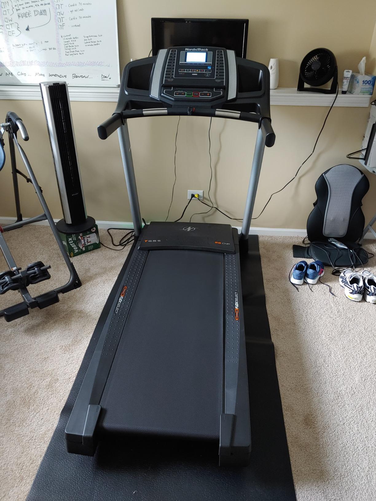 NordicTrack T Series Treadmills | Compact Treadmills for Home Gym Use With Cushioned Deck, Smart Incline Control, Heart Rate Training, and Guided Workouts customer photo 1