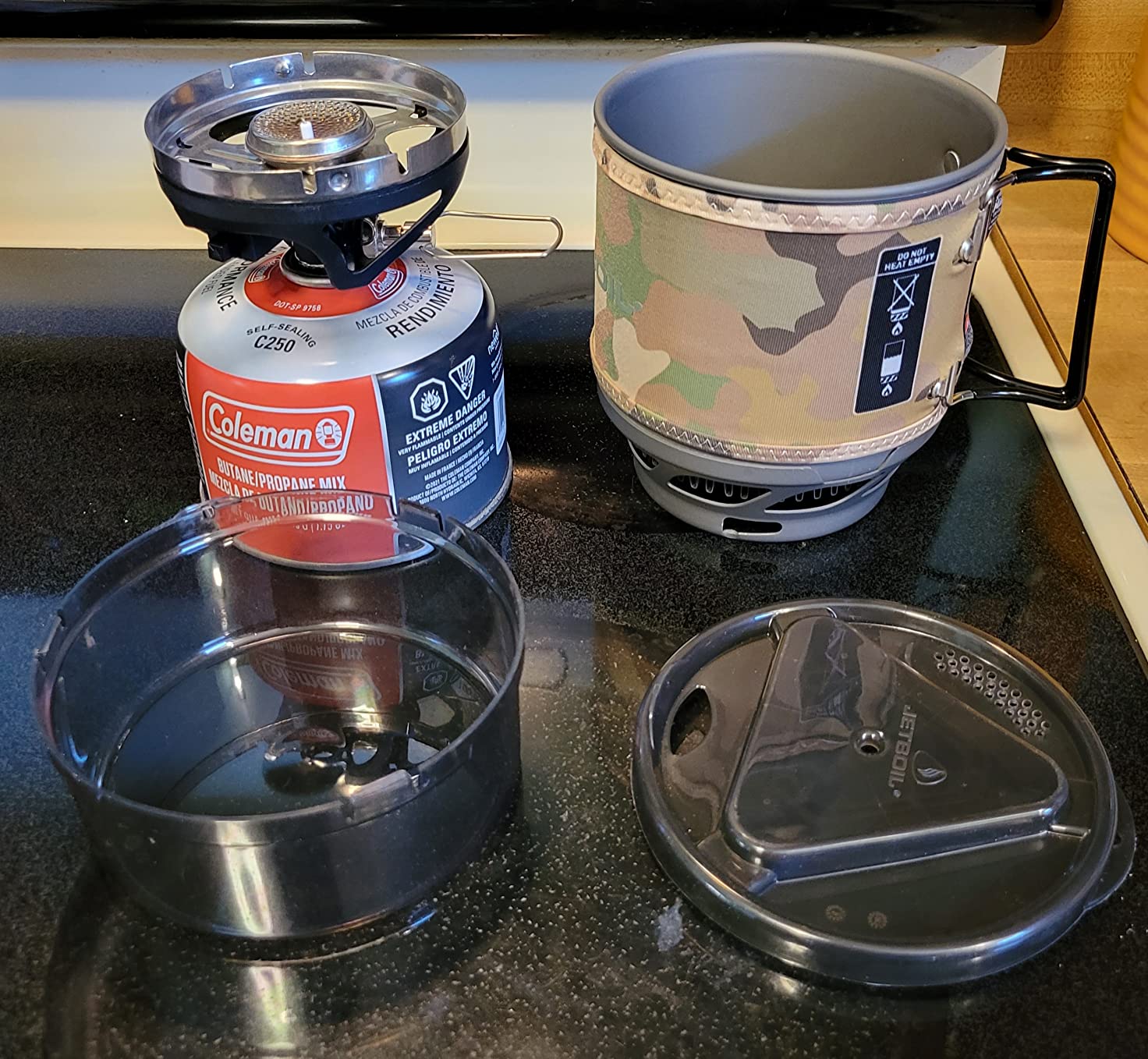 Jetboil MiniMo Camping and Backpacking Stove Cooking System with Adjustable Heat Control customer photo 1