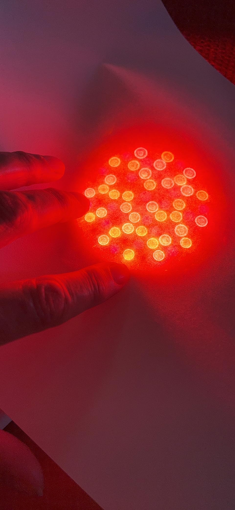 LightStim for Wrinkles LED Red Light Therapy - 72 LEDs (605, 630, 660, & 855nm Wavelengths), Reduces Fine Lines & Wrinkles, Rejuvenates Skin, FDA Cleared customer photo 2