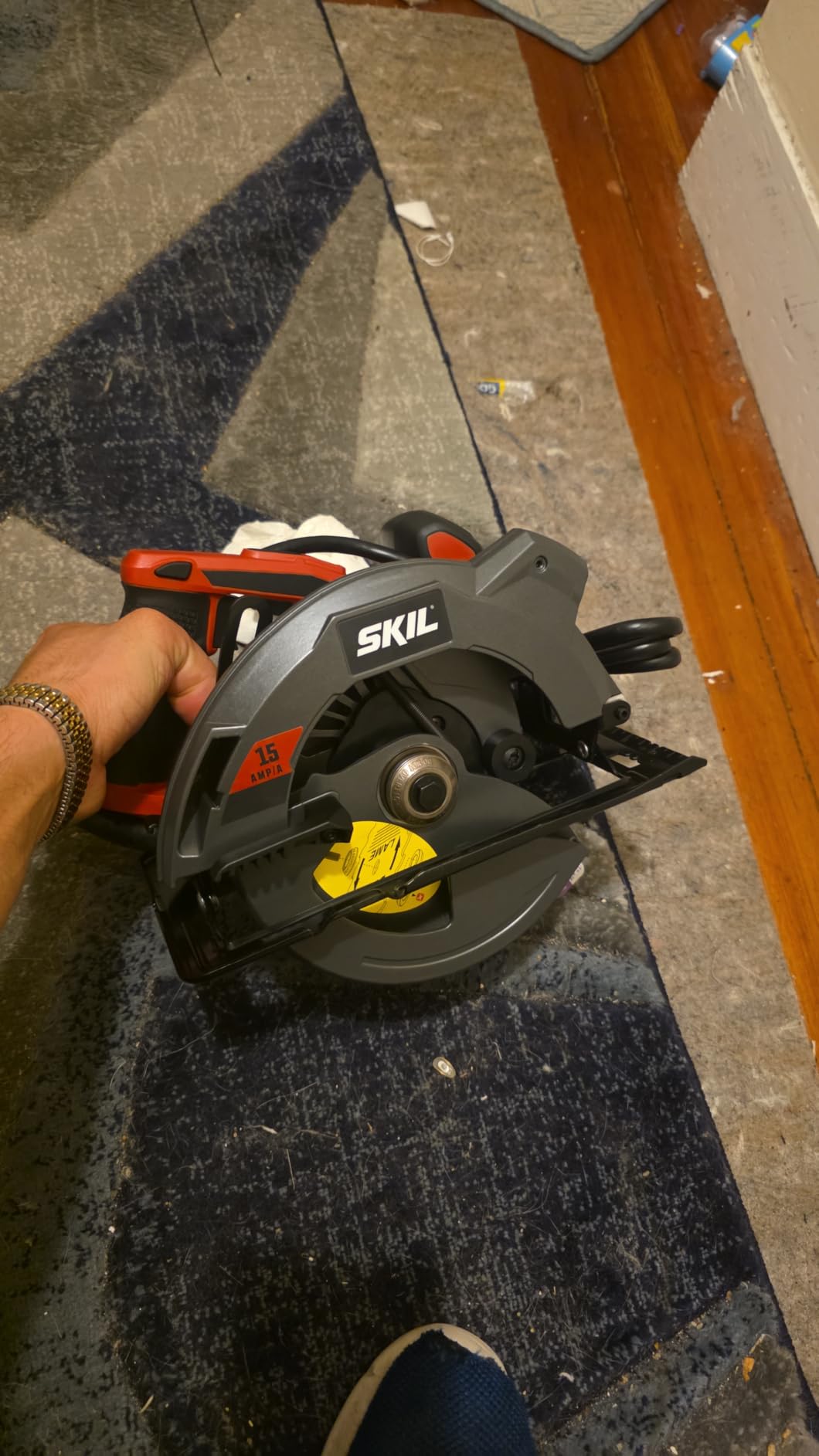 SKIL 15 Amp 7-1/4 Inch Circular Saw with Single Beam Laser Guide - 5280-01 customer photo 1
