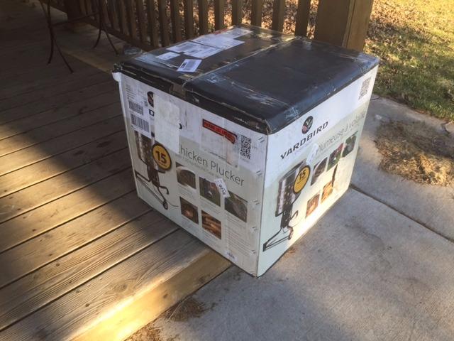 Yardbird 21833 Chicken Plucker, Stainless Steel, 1.5 HP Motor, 20-inch Drum, 110 Natural Soft Fingers, Integrated Irrigation Ring, Transport Wheels, Simple Debris Collection customer photo 1