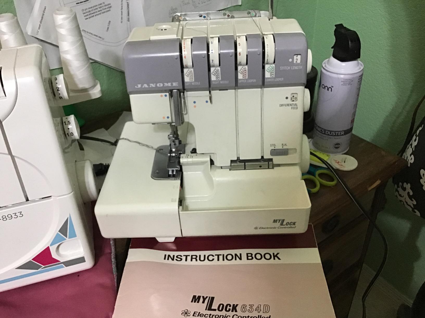 Janome MOD-8933 Serger with Lay-In Threading, 3 and 4 Thread Convertible with Differential Feed customer photo 1