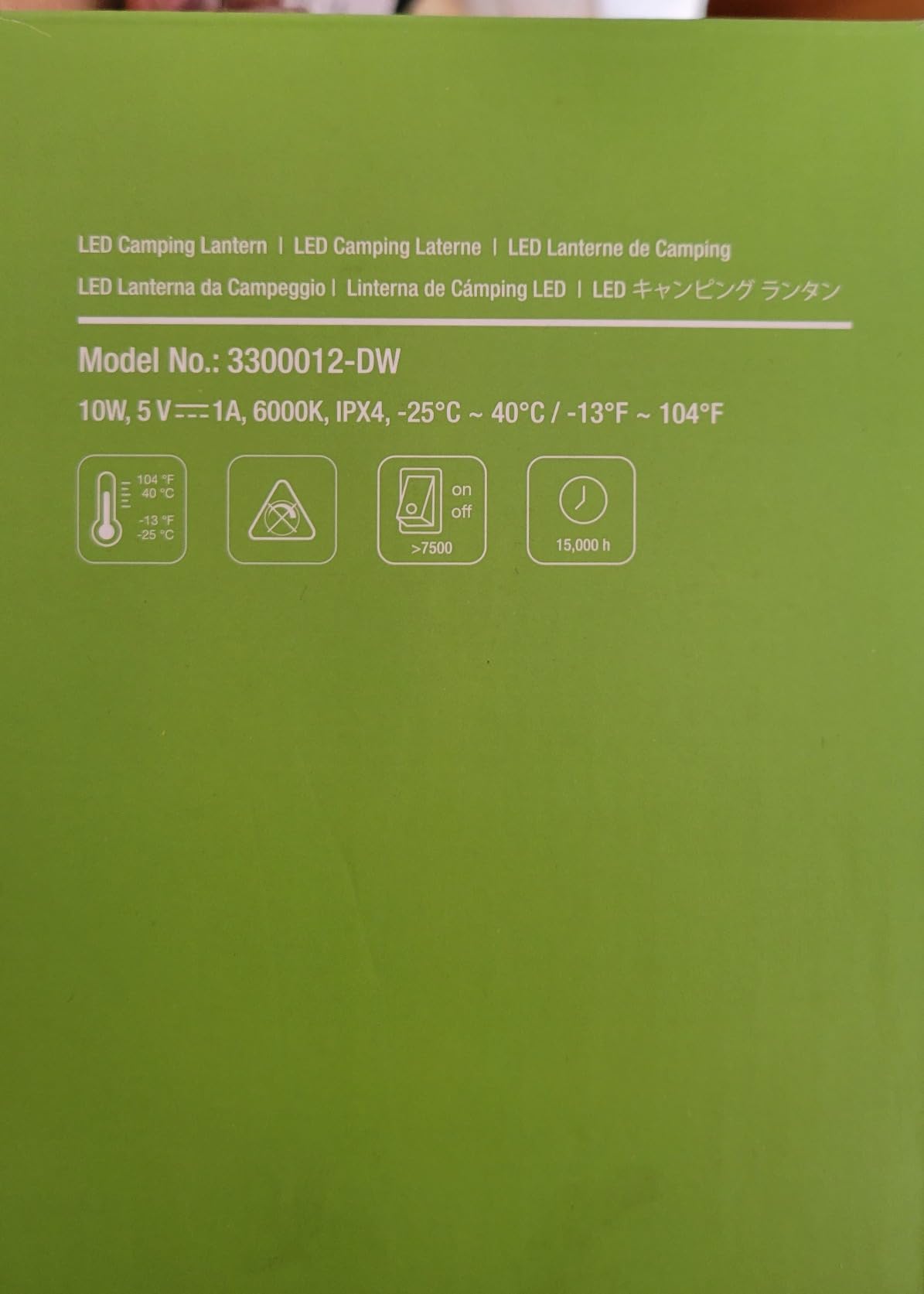 LE LED Camping Lantern Rechargeable, 600LM, Detachable Flashlight, Camping Essentials, Perfect Lantern Flashlight for Hurricane Emergency, Hiking, Fishing and More, USB Cable and Car Charger Included customer photo 2