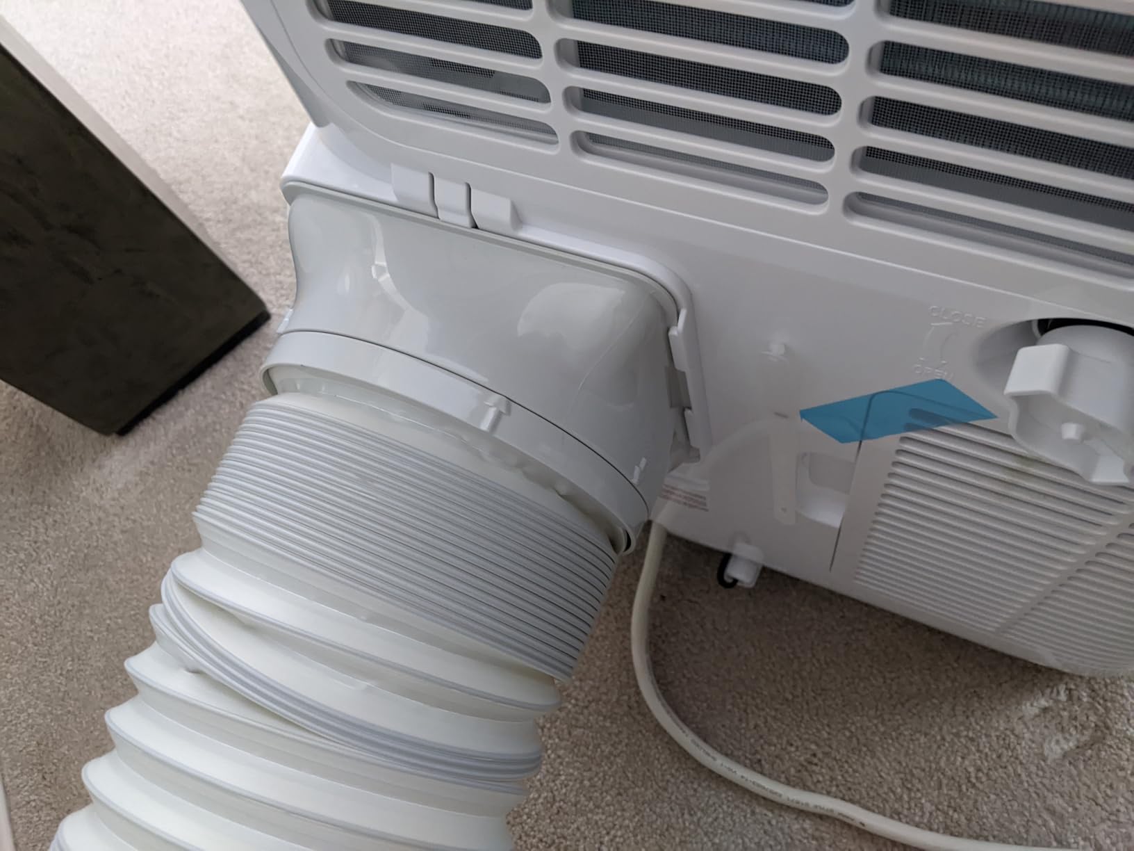 BLACK+DECKER Smart Portable Air Conditioner, 14,000 BTU for Rooms up to 700 Sq. Ft., Smart Portable AC with Follow Me Remote and Window Kit, BPACT14WT, White customer photo 2