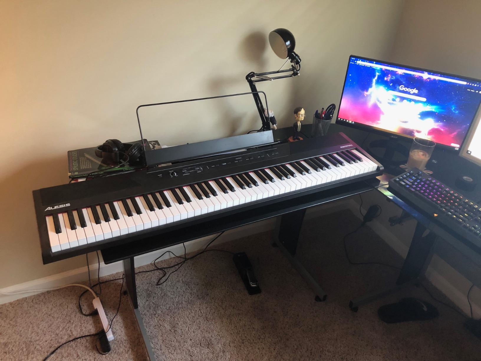 Alesis Recital 88-Key Digital Piano with Semi-Weighted Keys customer photo 1