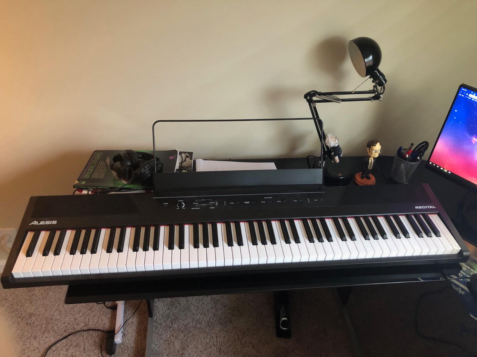 Alesis Recital 88-Key Digital Piano with Semi-Weighted Keys customer photo 2