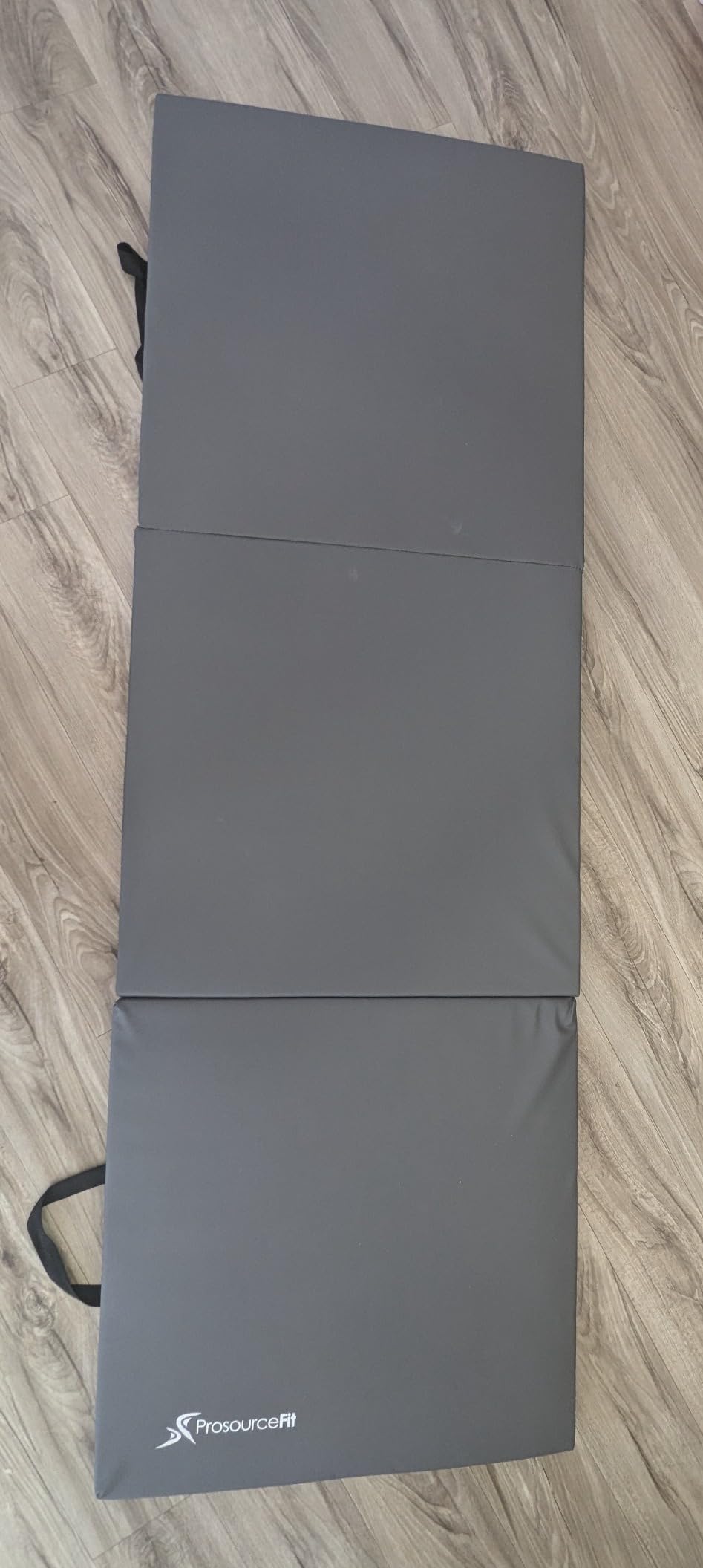 ProsourceFit Tri-Fold Folding Thick Exercise Mat 6'x2' with Carrying Handles for MMA, Gymnastics, Stretching, Core Workouts customer photo 1