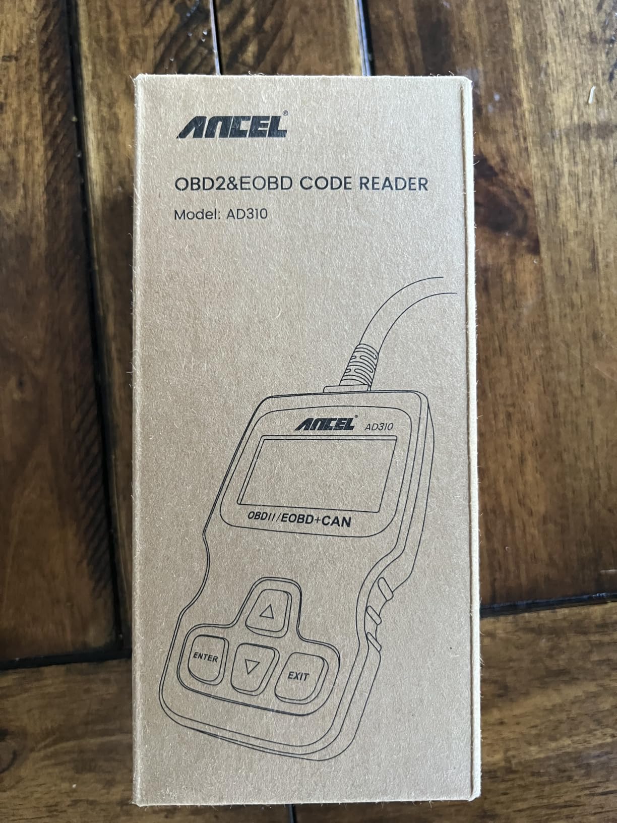 ANCEL AD310 Classic Enhanced Universal OBD II Scanner Car Engine Fault Code Reader CAN Diagnostic Scan Tool customer photo 1