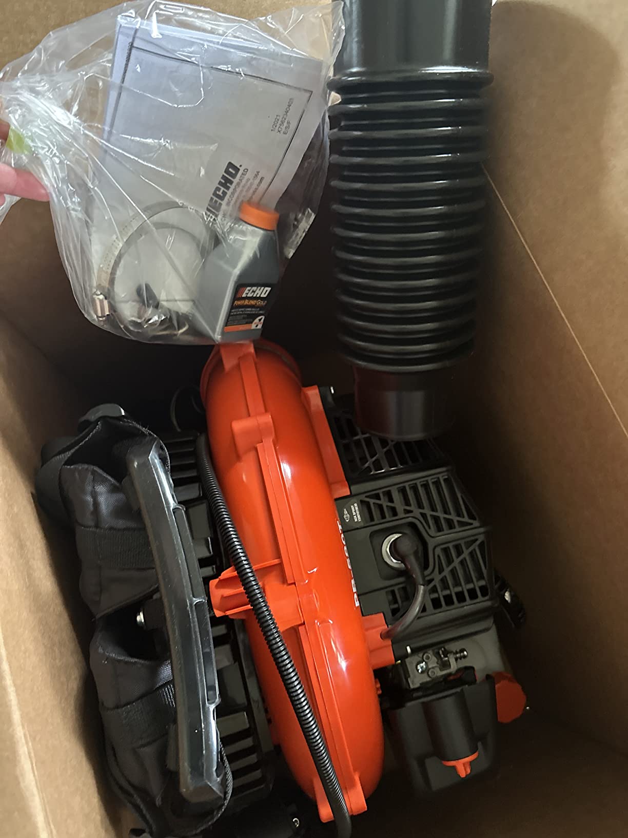 Echo PB-580T 58.2 CC Back Pack Blower with Tube Mounted Throttle, 510 CFM customer photo 2