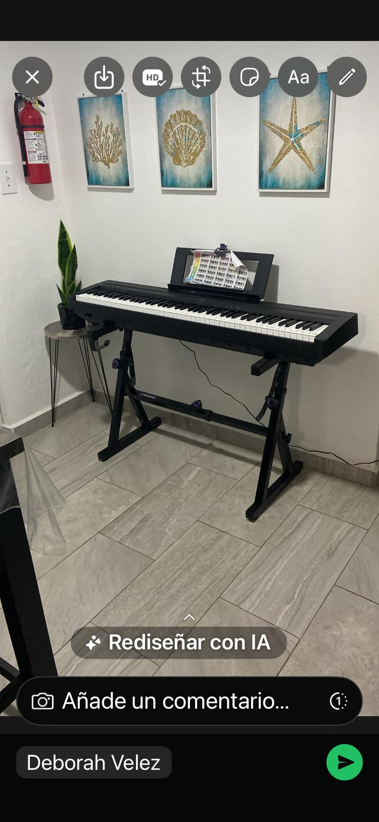 YAMAHA P71 88-Key Weighted Action Digital Piano with Sustain Pedal and Power Supply (Amazon-Exclusive) customer photo 2