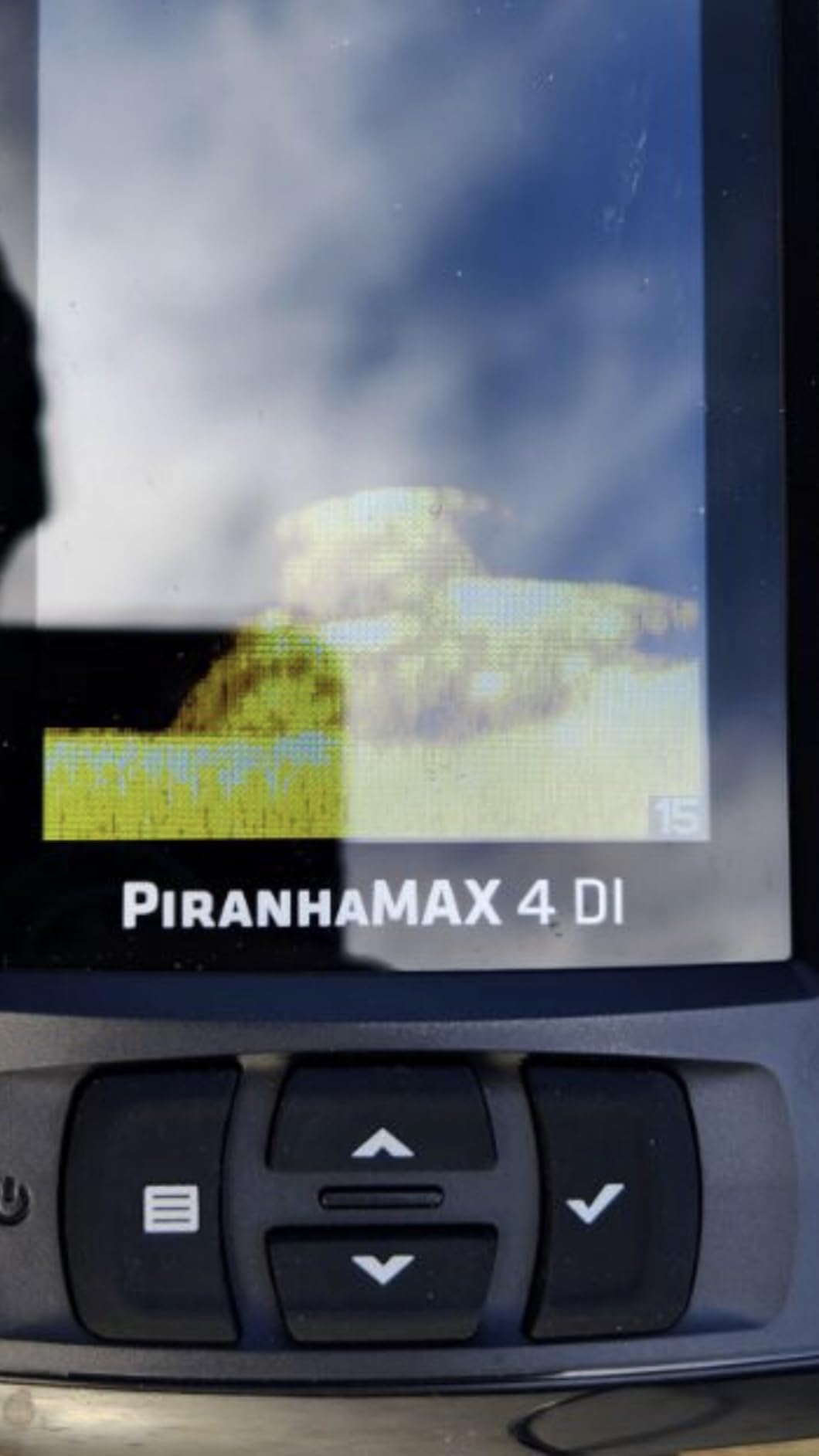 Humminbird PiranhaMAX 4 Fish Finder, Down Imaging customer photo 2
