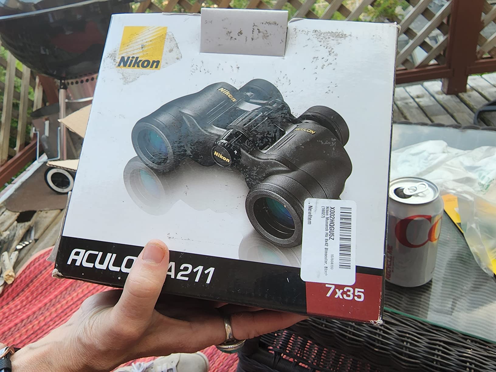 NIKON Monarch HG 8x42mm Binocular - Wide Field of View, Bright Multicoated Lenses, High-Definition Viewing - Lightweight Waterproof Fogproof Outdoor Nature Observation Binoculars (16027) customer photo 1