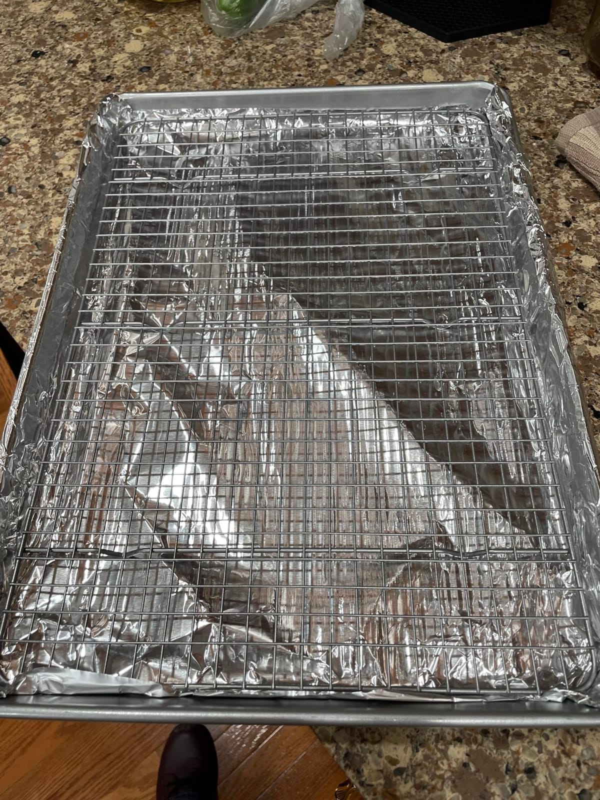 USA Pan Bakeware Half Sheet Baking Pan and Bakeable Nonstick and Cooling Rack Set, Metal customer photo 2