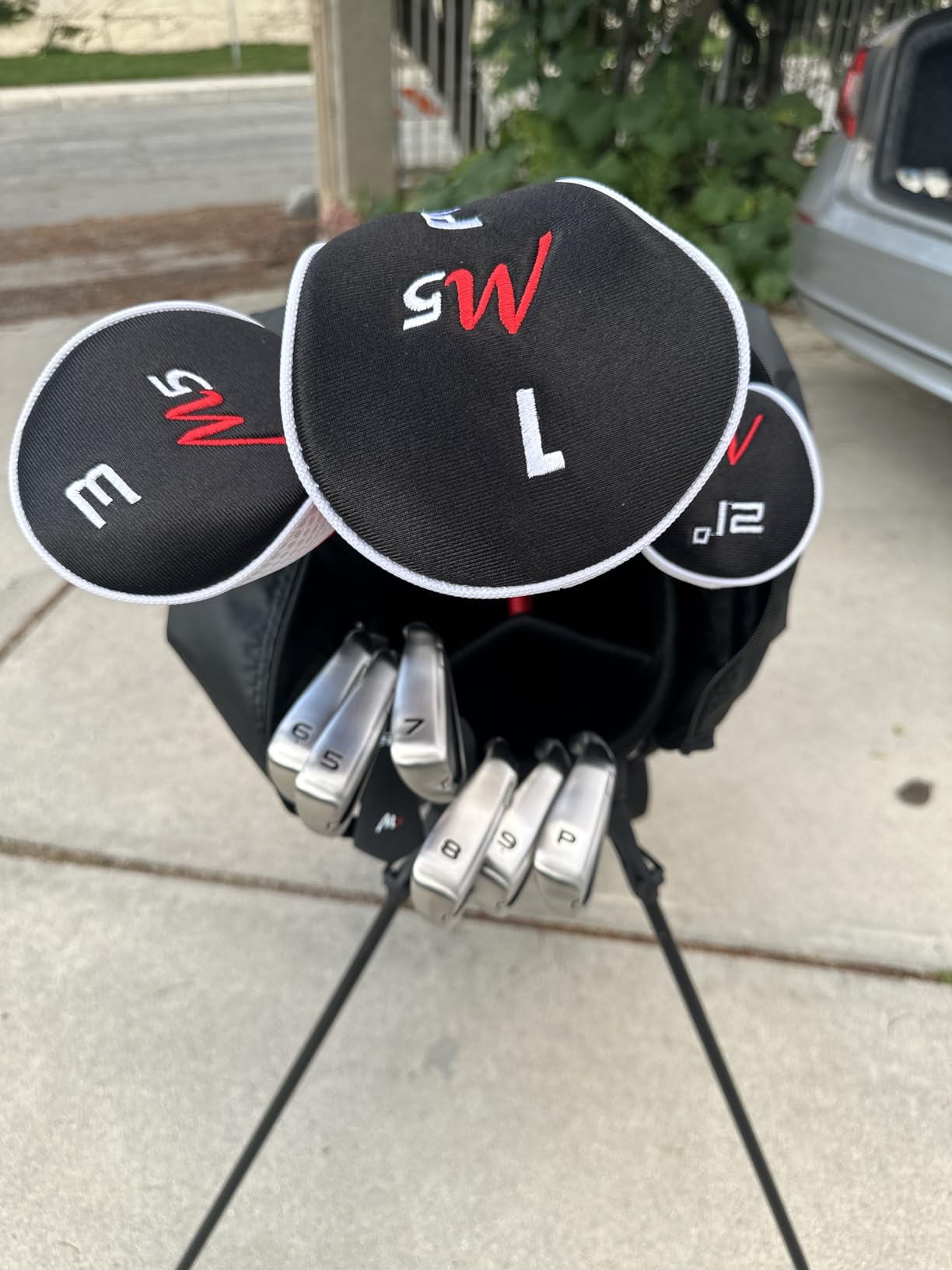 Precise M5 Men's Golf Set - 460cc Driver, Fairway Wood, Hybrid, 5-PW Irons, Putter & Stand Bag | Complete 14-Piece Golf Club Set customer photo 2