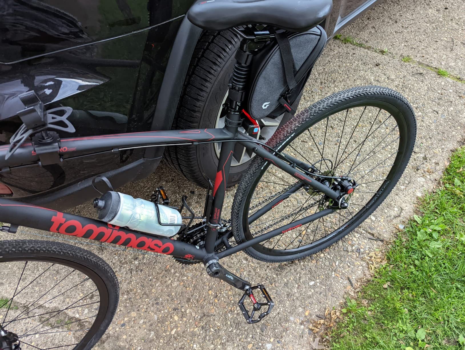 Tommaso Sentiero Sport Performance Aluminum Gravel Bike Shimano Claris 24 Speeds Road Bicycle customer photo 1