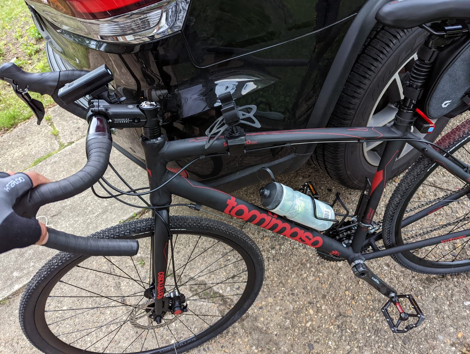 Tommaso Sentiero Sport Performance Aluminum Gravel Bike Shimano Claris 24 Speeds Road Bicycle customer photo 2