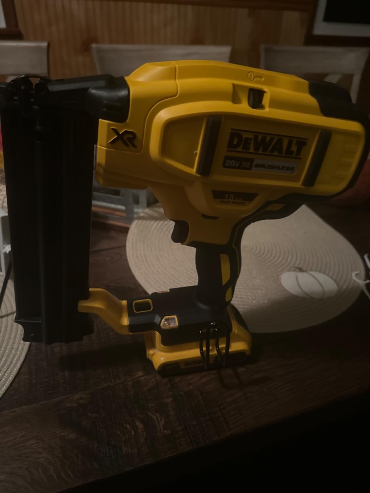 DEWALT DCN680B 20V MAX XR 18 GA Cordless Brad Nailer (Tool Only) customer photo 2